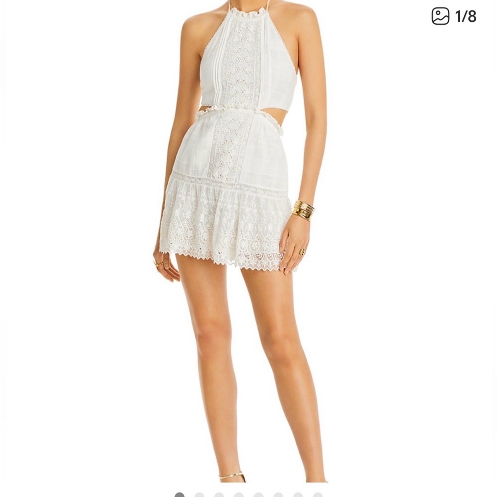 LoveShackFancy - Keshia Dress - White - Size: Small